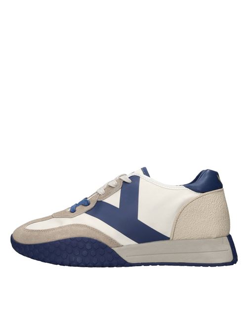 Sneakers in camoscio ecopelle e tessuto KEH NOO | S00KM9313BEIGE-BIANCO-NAVY